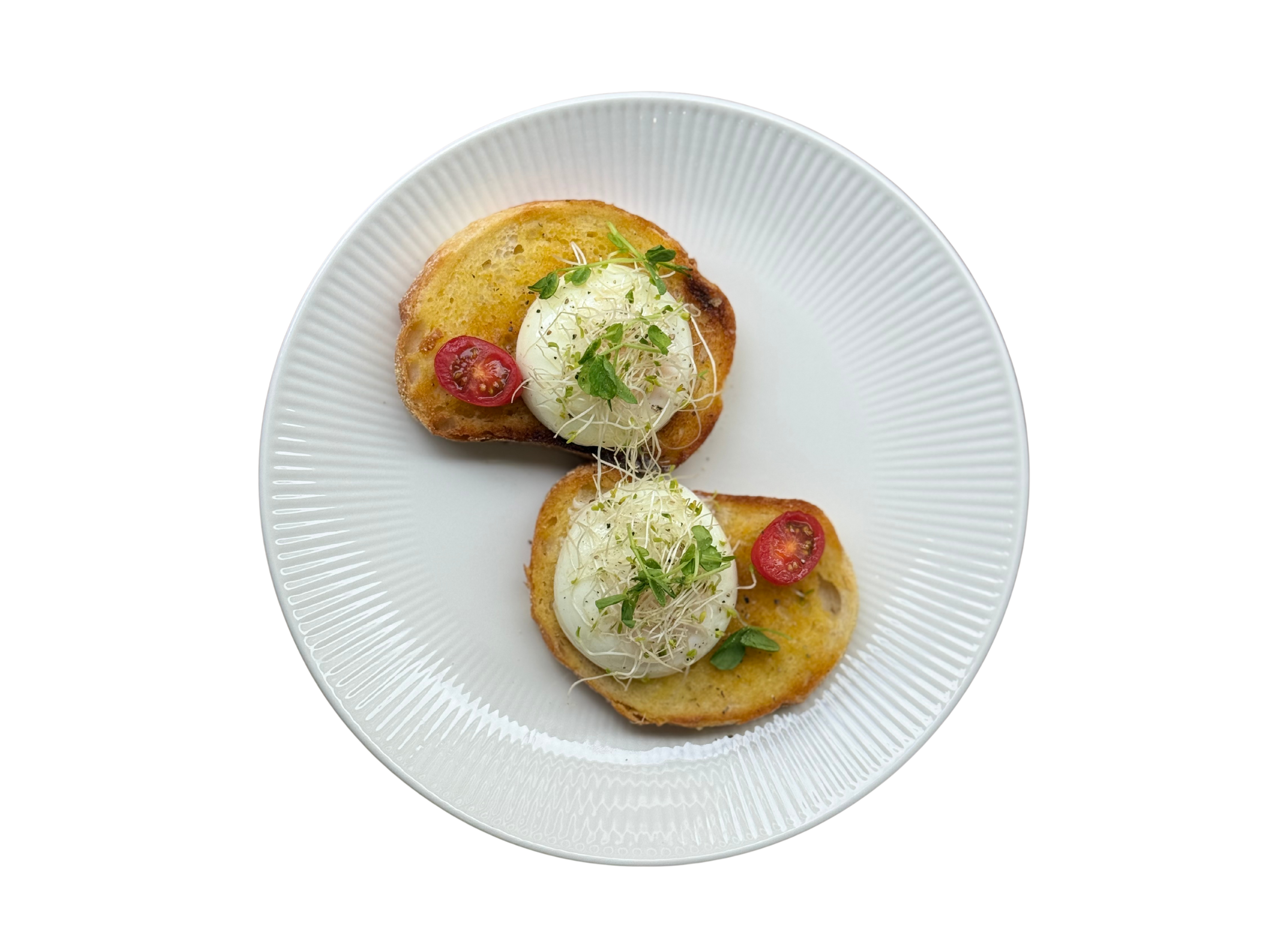 Poached Eggs on Toast Café Brunch Adelaide